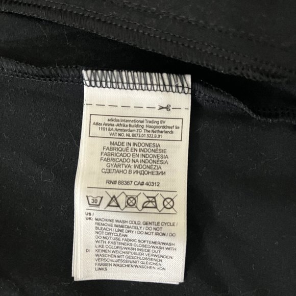 Adidas by Stella McCartnet ASMC Black Training Jacket Size XS Style O56354 - Picture 11 of 12